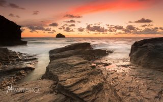 Cornwall Seacape Landscape Photography Trebarwith Strand