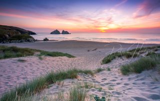 Holywell Bay, Near Newquay. Cornwall