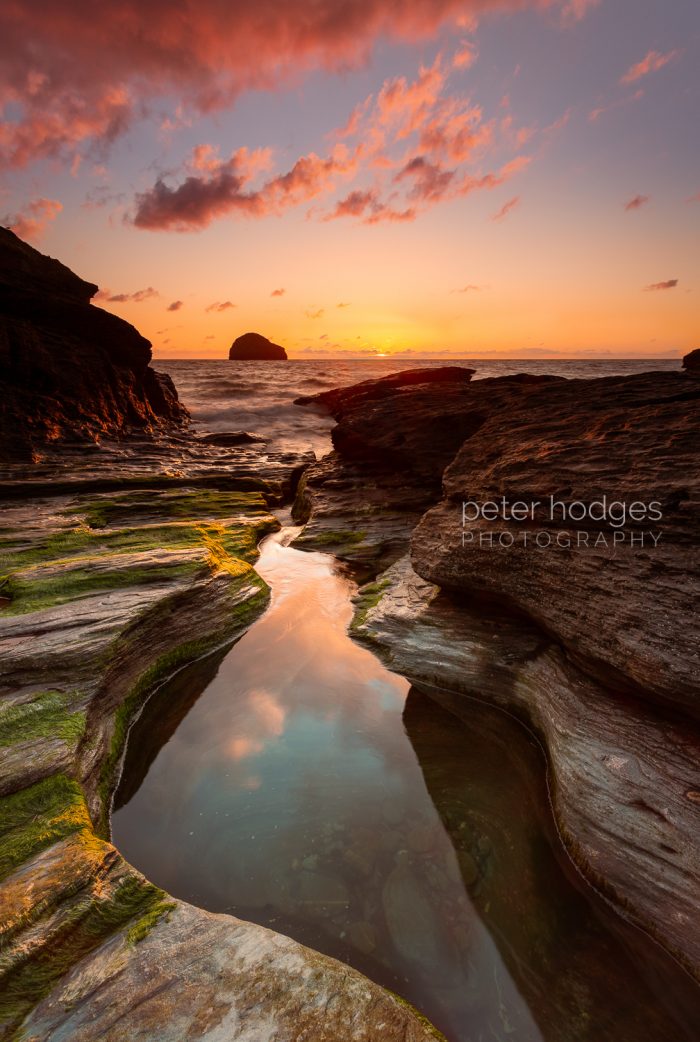 Trebarwith Strand North Cornwall, Cornish photographs, Cornish Coastline images, Photographs of Cornwall for Sale, Cornwall Photographs, Landscape Photographs of Cornwall, Cornish Sunset Cornish Paradise