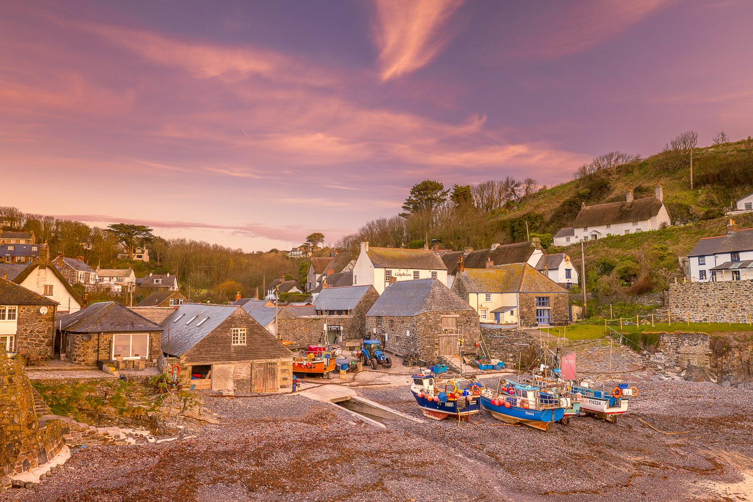 Cadgwith Cove, Cornish Sunrise