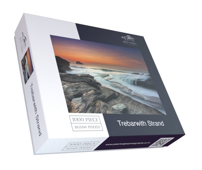 1000 Piece Jigsaw Puzzle - Trebarwith Strand
